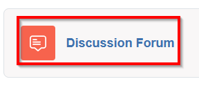 screen shot of discussion forum link