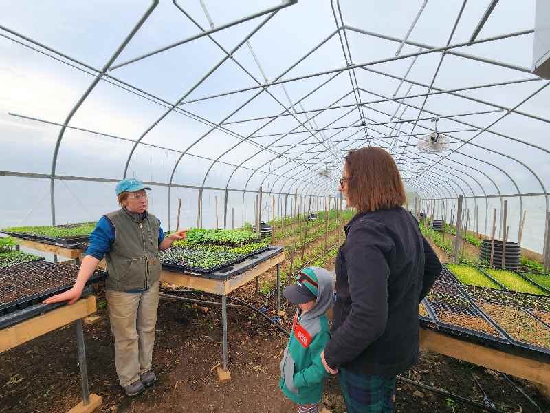BCC honors students at a greenhouse event