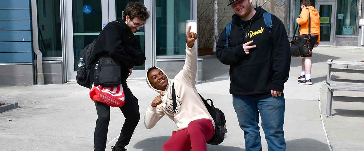 Current BCC students on campus