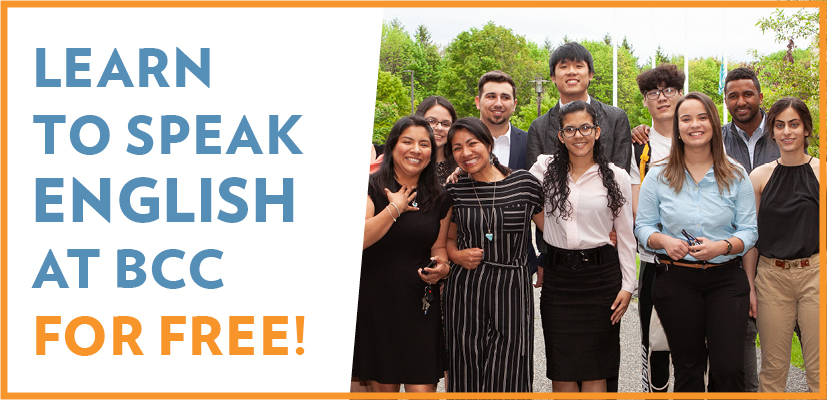 Learn to speak English at BCC