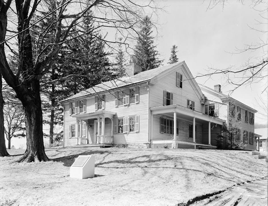Herman Melville's Pittsfield home Arrowhead