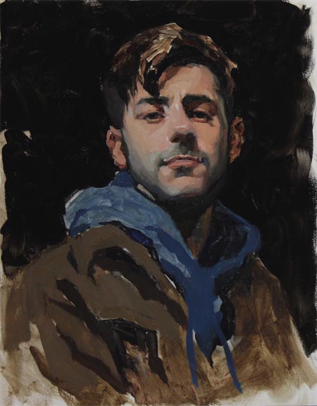 Artist Brian DiNicola self portrait