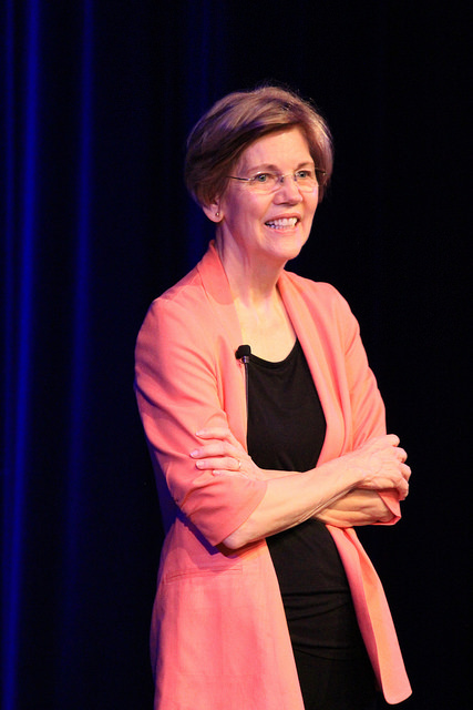 Elziabeth Warren on July 8th at BCC