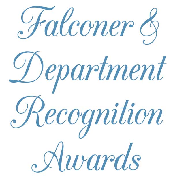 Falconer and Department Recognition Awards logo