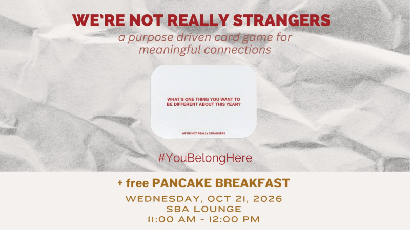 Student belonging event